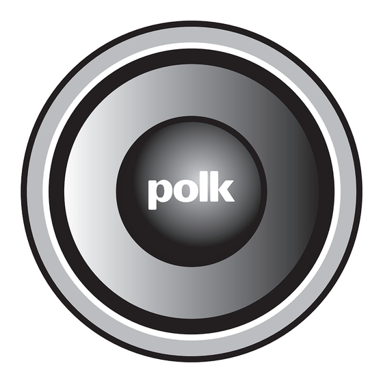Polk Audio DB1040 User Manual