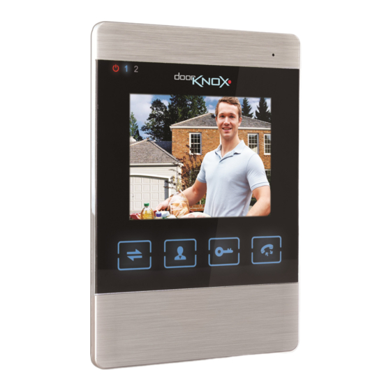 Door Knox VDP304 Instruction Manual