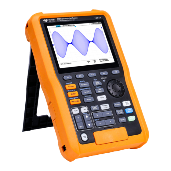 Teledyne Everywhereyoulook T3DSOH1000 User Manual