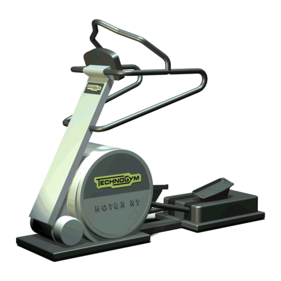 Technogym Rotex XT Service Maintenance Manual