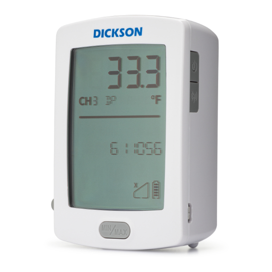 Dickson RFL LoRa Quick Start Manual