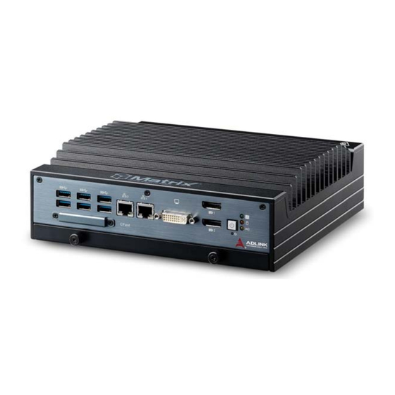 ADLINK Technology MXE-5401 User Manual