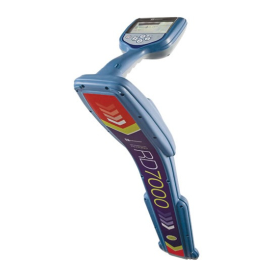 Radiodetection RD7000 User Manual