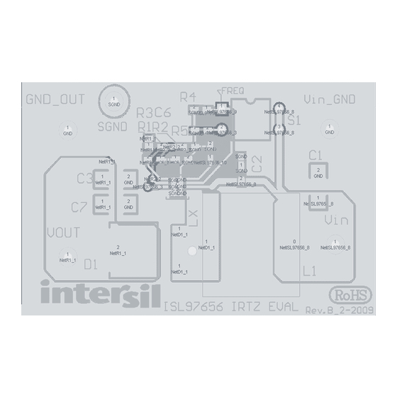 Intersil ISL97656IRTZEVALZ Applications Manual