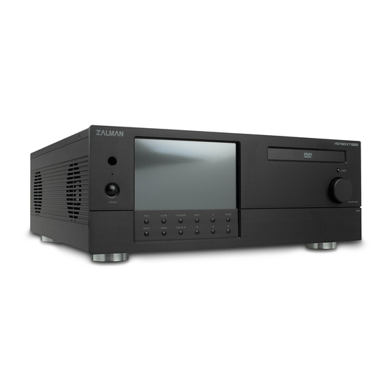 ZALMAN HD160XT PLUS Manual