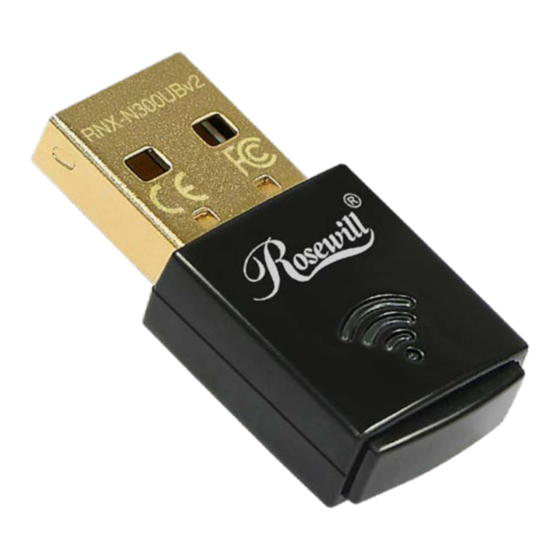 Rosewill RNX-N300UBv2 User Manual