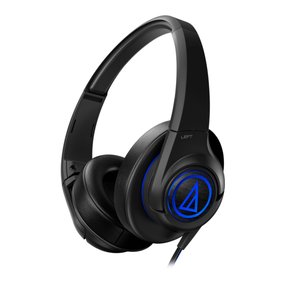 Audio Technica ATH-AX5 Instruction Booklet