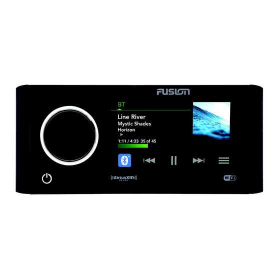 Fusion Apollo MS-RA770 Owner's Manual
