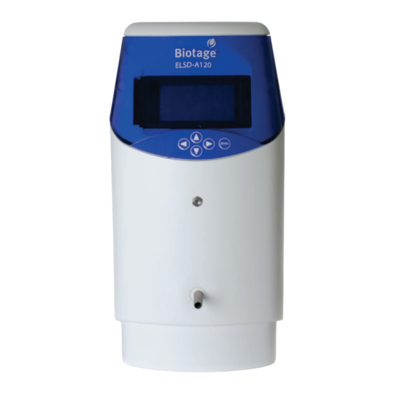 Biotage ELSD-A120 User Manual