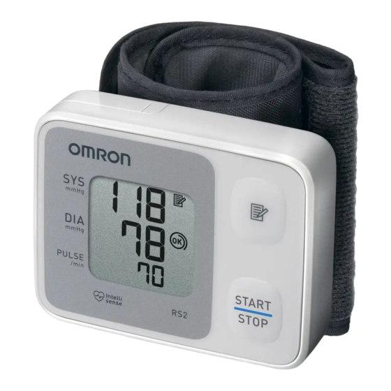 Omron RS2 Instruction Manual