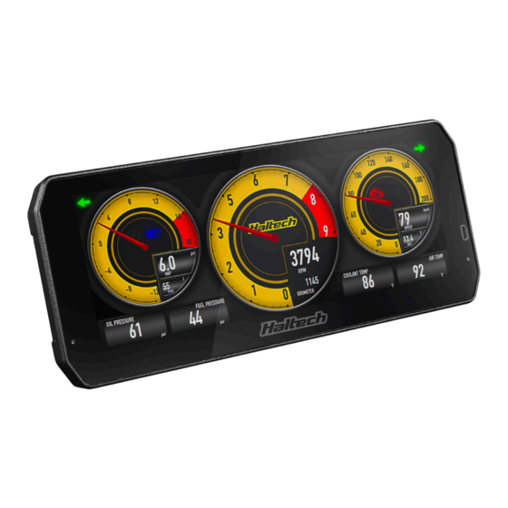 Haltech uC-10 Quick Start Manual