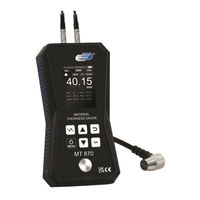 PCE Instruments MT 870 User Manual