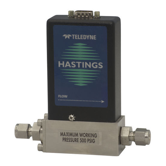 Teledyne HASTINGS 200 Series Instruction Manual