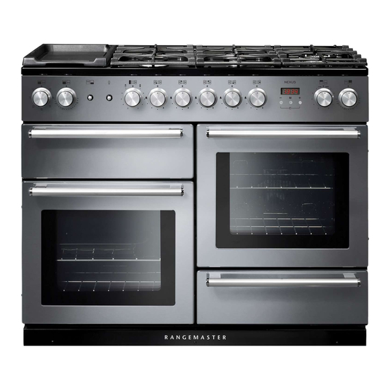 Rangemaster Nexus 110 Steam User's Manual & Installation Instructions