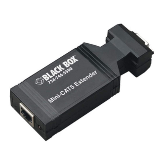 Black Box AC602A Specifications