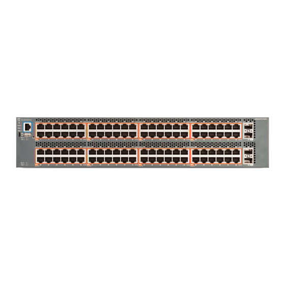 EXTREME SWITCHING 5900 Series Installing