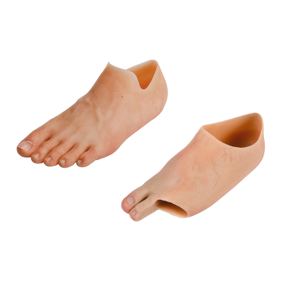 Otto Bock Forefoot Prosthesis with Soft-Walled Inner Socket Manuals