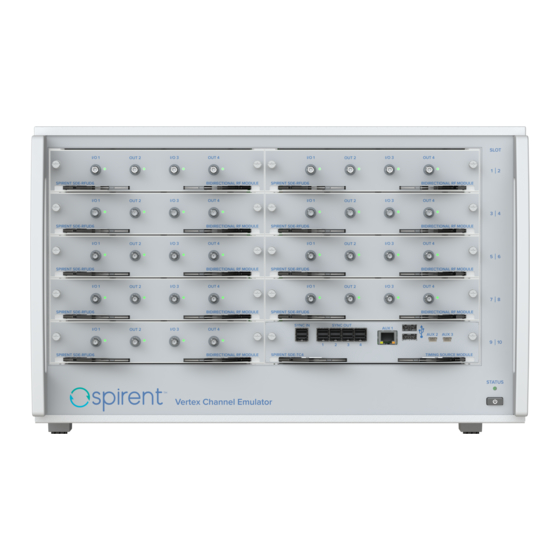 Spirent Vertex Application Note