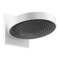 Hans Grohe Rainfinity 360 1jet 26230 Series Instructions For Use/Assembly Instructions