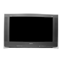 Sony KD-34XBR960 Instructions: TV stand Service Manual