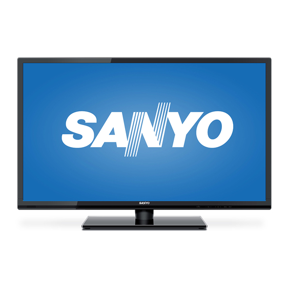 Sanyo FW42D25T Owner's Manual
