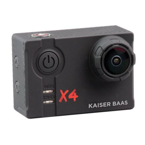 Kaiser Baas X4 User Manual