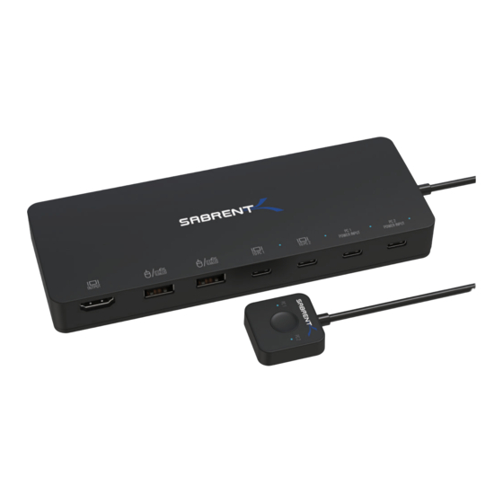 Sabrent USB-KCPD Quick User Manual