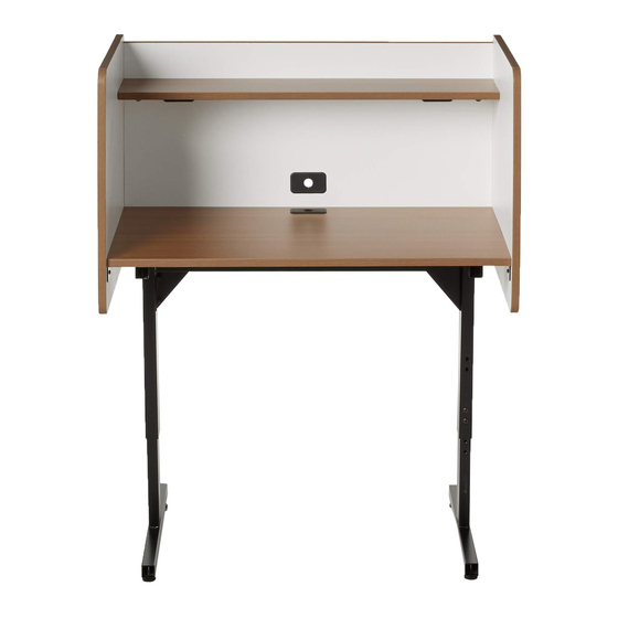 Balt Study Carrel 89788 Assembly Instructions Manual