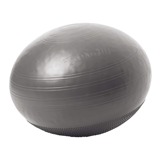 TOGU MyBall actisan Quick Start Manual