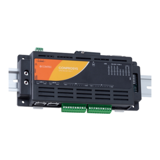 Contec CONPROSYS CPS-MC341-DS11-111 Reference Manual