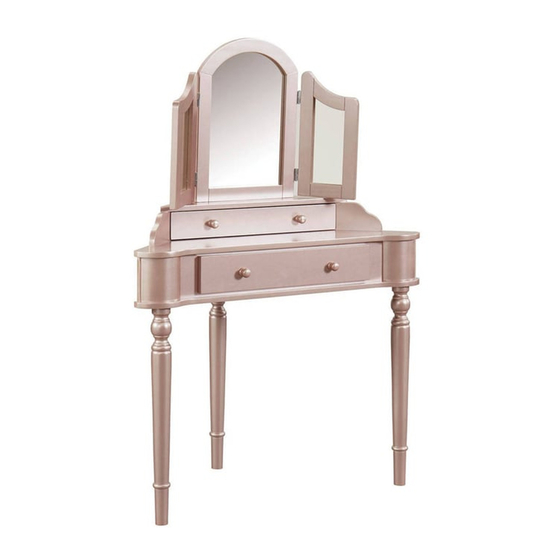 Furniture of America CM-DK5849 Assembly Instructions Manual