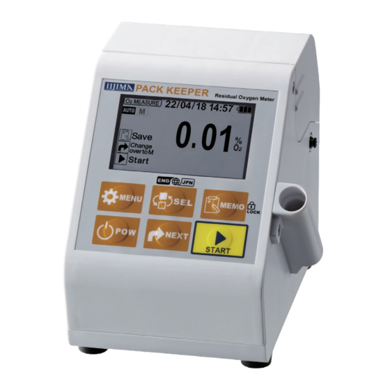 Iijima PACK KEEPER RO-105KS User Manual