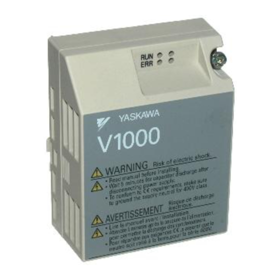 YASKAWA V1000 SI-S3/V Manuals