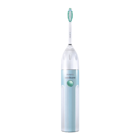 Philips Sonicare Elite HX5910 Instruction Sheet