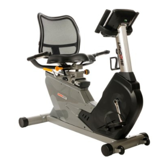 LifeCore Fitness 1000RB Owner's Manual