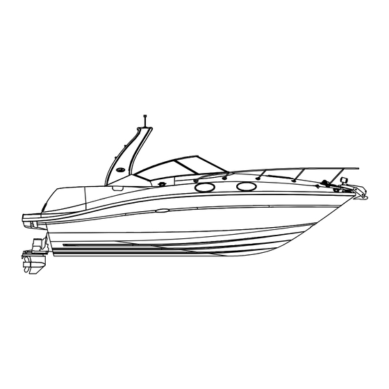 Sea Ray 260 SUNDANCER Owner's Manual