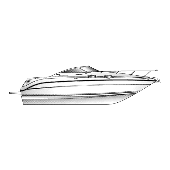 Sea Ray 260 Sundancer Owner's Manual
