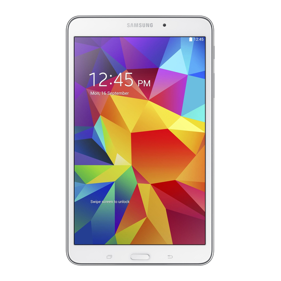 Samsung Galaxy TAB 4 User Manual