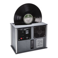 Audiodesksysteme Glass Vinyl Cleaner PRO Operating Instructions Manual