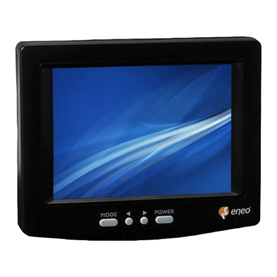 Eneo VMC-5.6/2-LCD Installation And Operating Instructions Manual