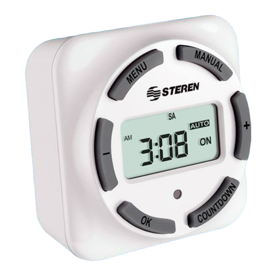 Steren TEMP-08E Instruction Manual