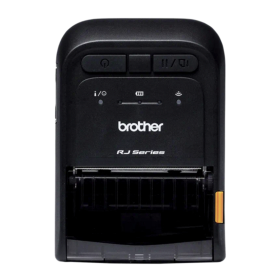 Brother RJ-2035B User Manual