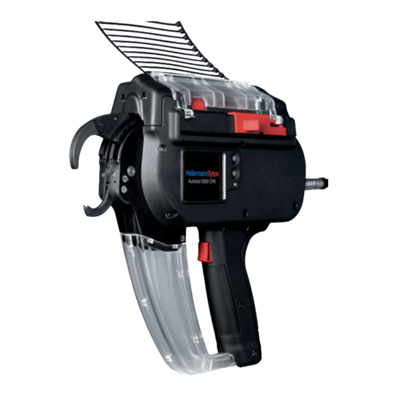 HellermannTyton Autotool 2000 CPK Automation Instructions