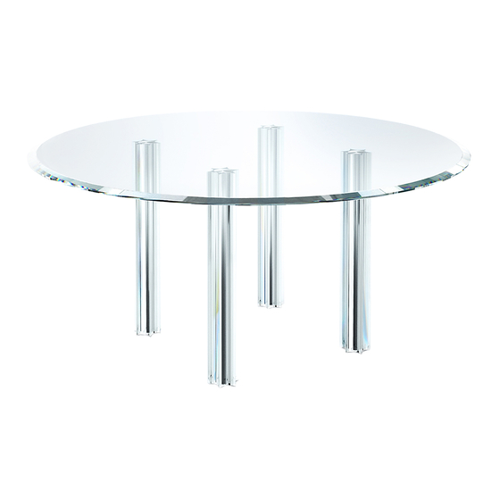 Glas Italia STARLIGHT Assembling And Use Instruction
