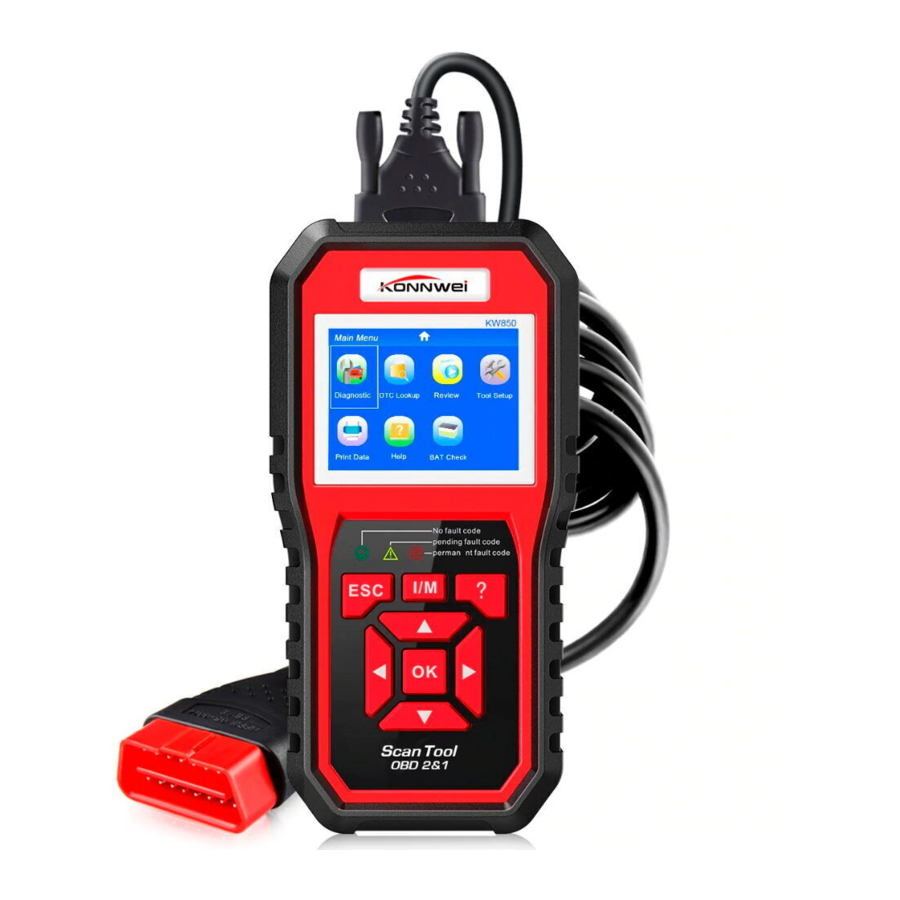 Konnwei KW850 User Manual