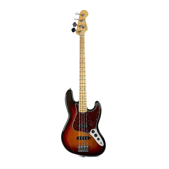 Fender American Standard Jazz Bass Assembly