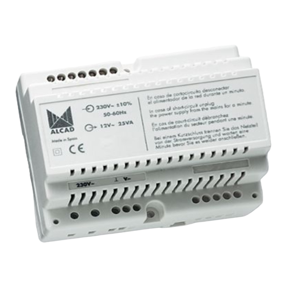Alcad 980 Series Manual