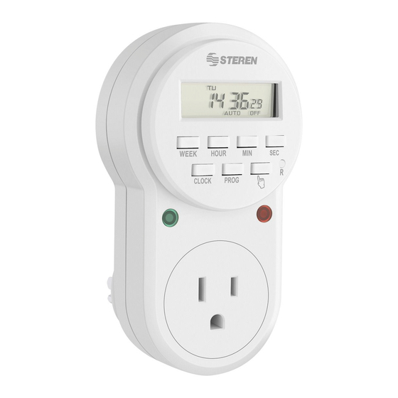 Steren TEMP-08E Quick Manual