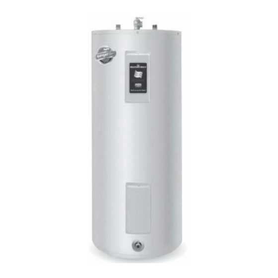 Bradford White RE350T6-1NCWW Installation & Operating Instruction Manual