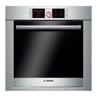 Bosch HBG38B9 0 Series Instruction Manual